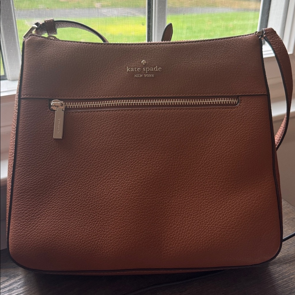 Kate Spade Tan Leather Shoulder Bag